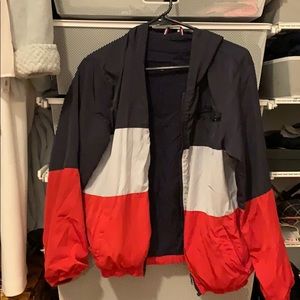 Brandy melville red/white/navy jacket